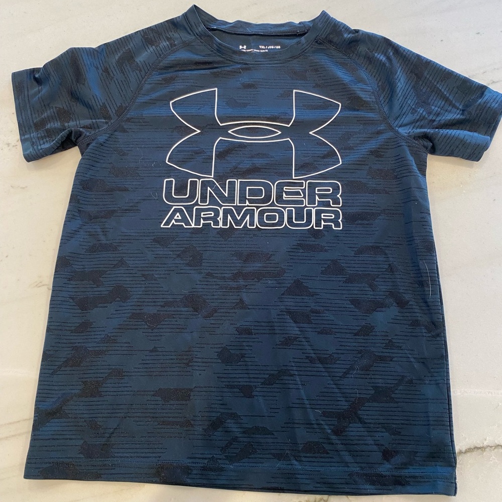 Under Armour Kids Navy Graphic Tee